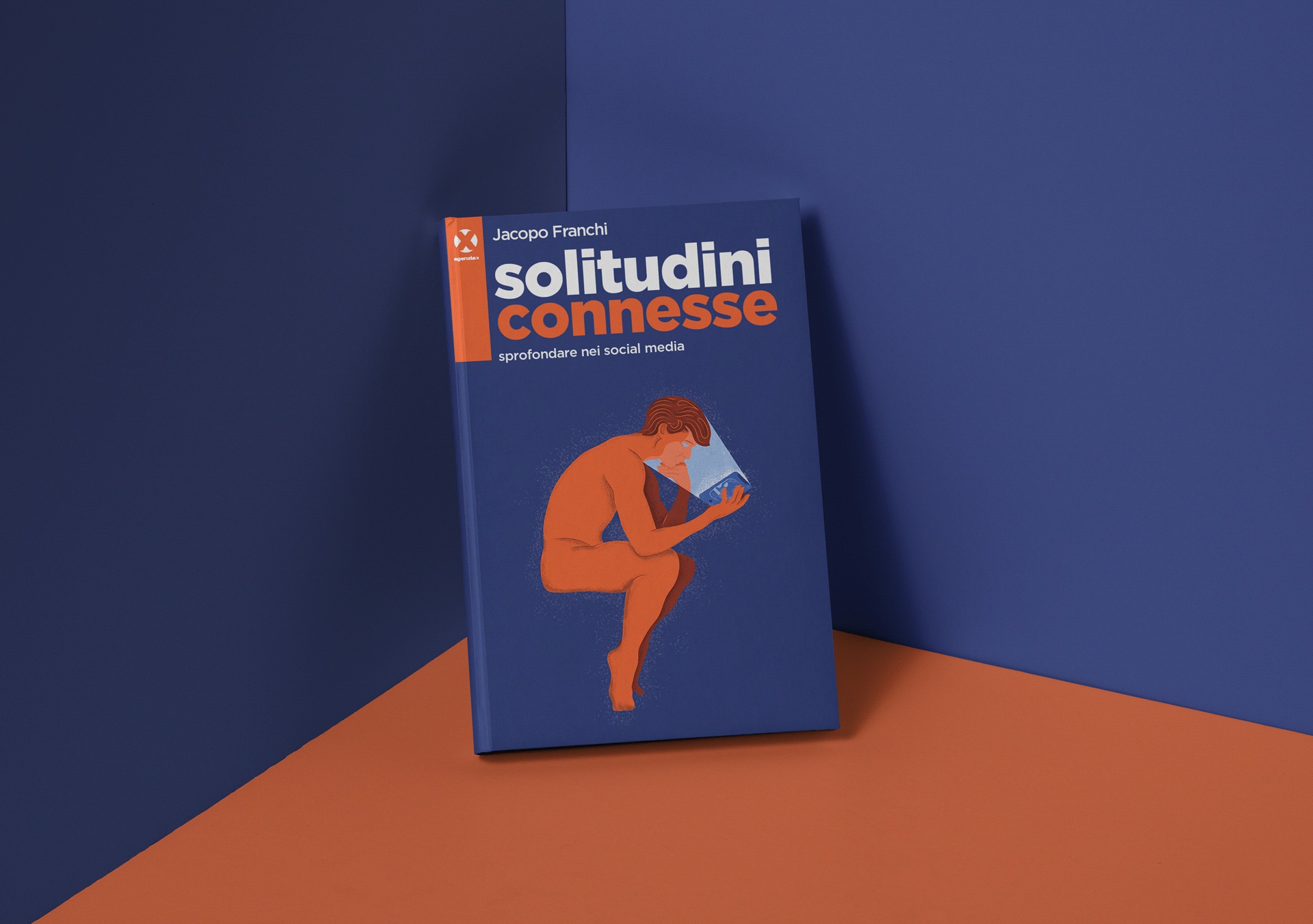 designing a cover book for Solitudini Connesse